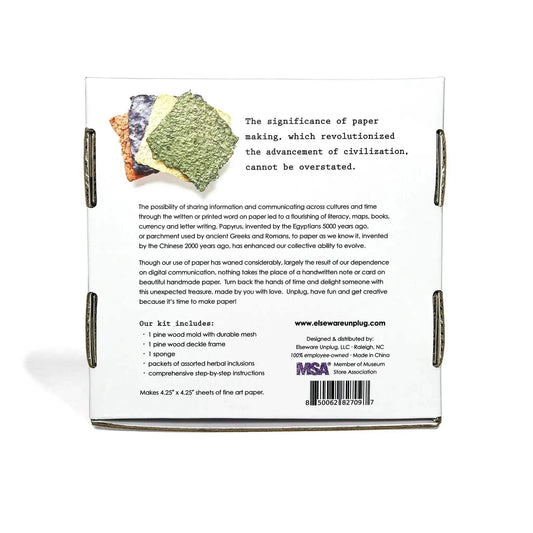 Paper Making Kit DIY – Recycled Handmade Paper Craft - ToylandEU