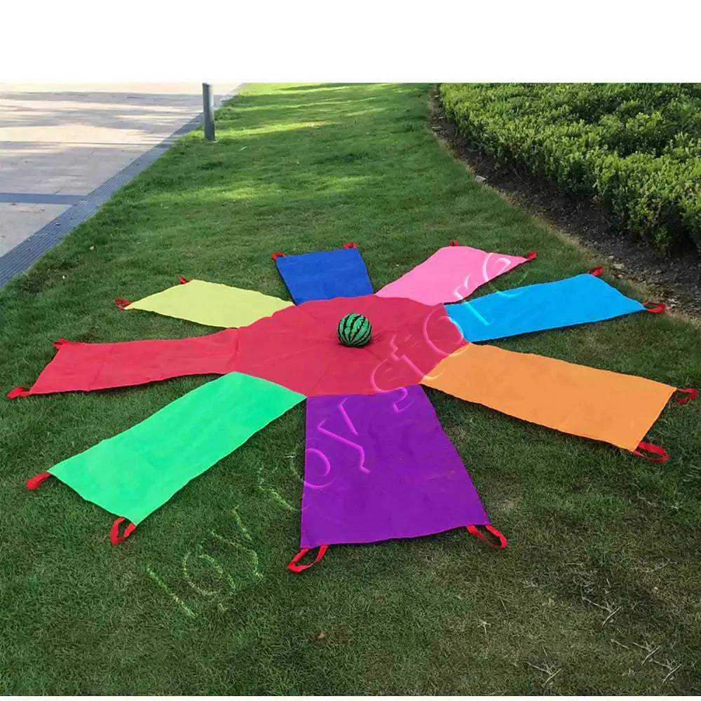  Parachute Teamwork Game Colorful Outdoor Family Fun -  ToylandEU™