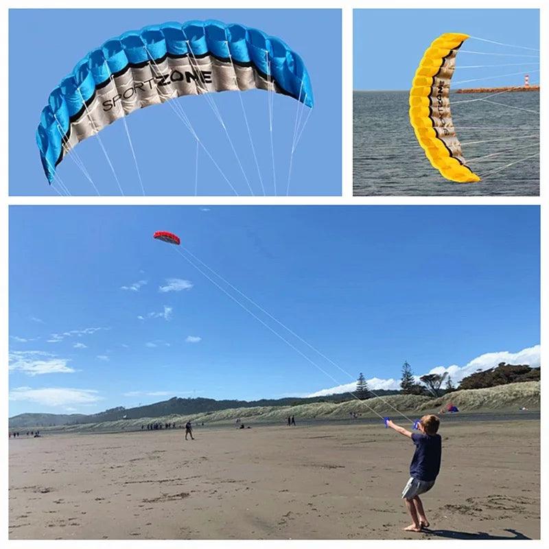  Parafoil Kite 2.5m Wingspan|Dual Line Stunt|Toylandeu™ 