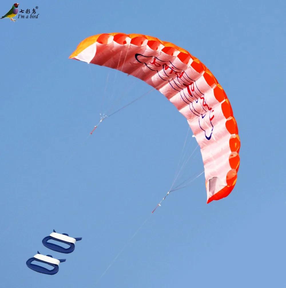  Parafoil Kite | Dual Line Stunt Rainbow | Toylandeu 