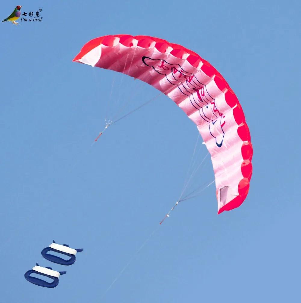  Parafoil Kite | Dual Line Stunt Rainbow | Toylandeu 