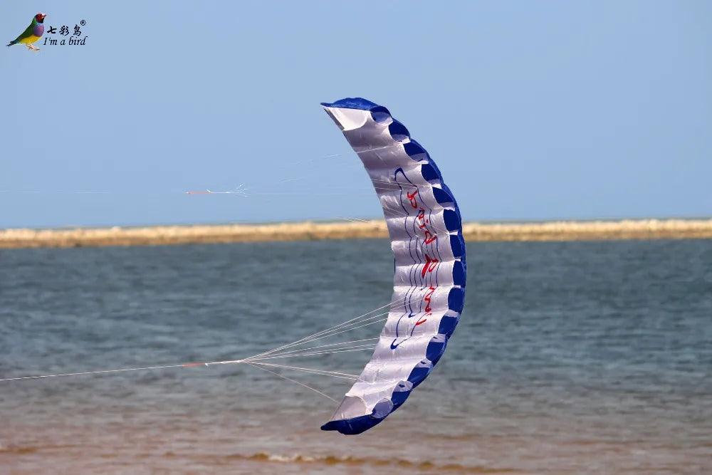  Parafoil Kite | Dual Line Stunt Rainbow | Toylandeu 