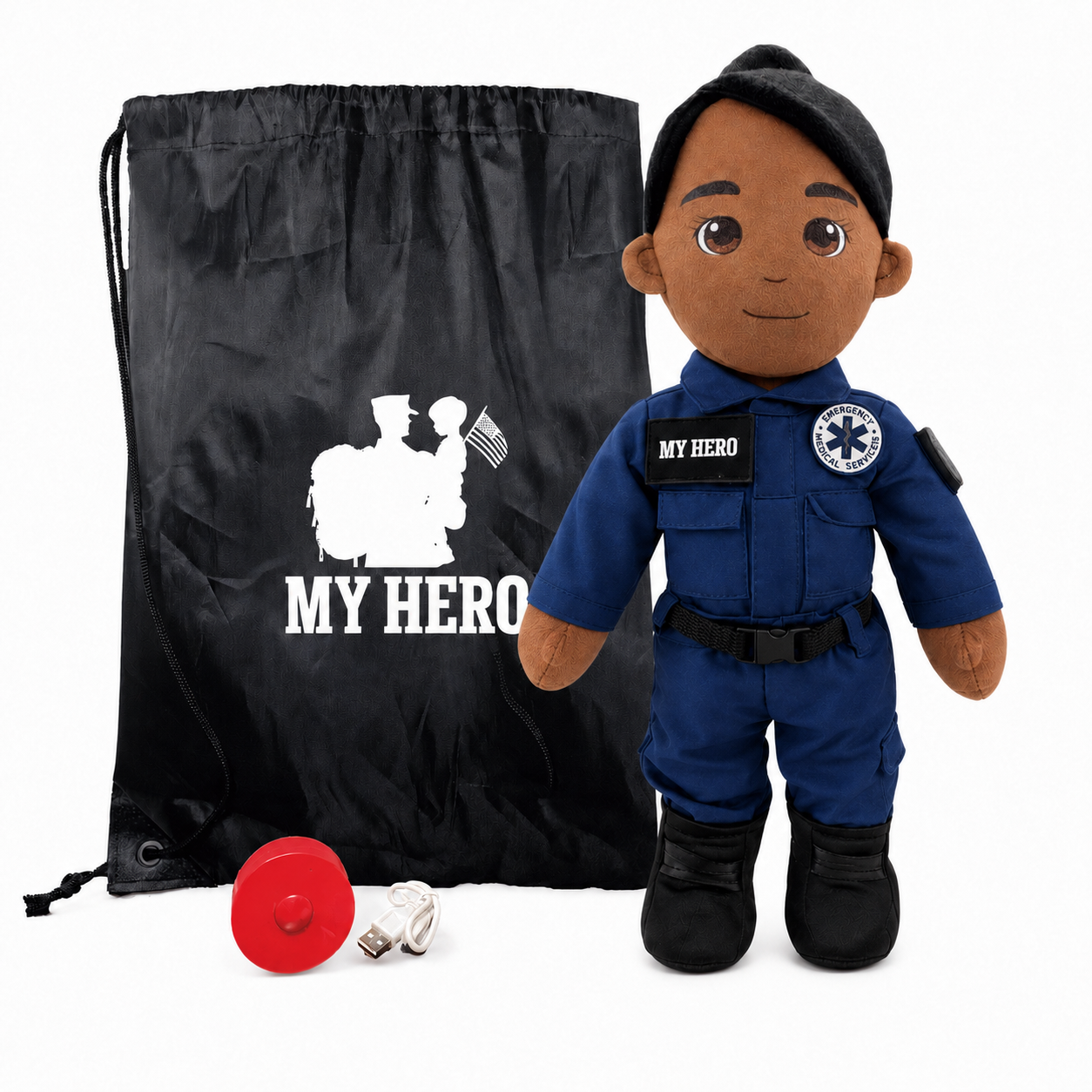 My Hero Doll | Paramedic And EMT Doll | Recordable First Responder Gift