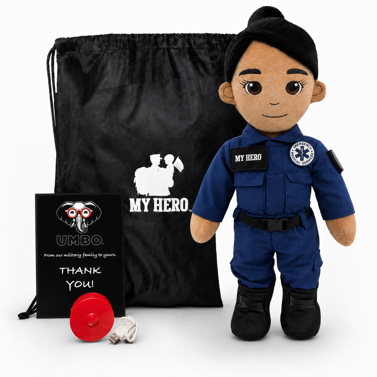 My Hero Doll | Paramedic And EMT Doll | Recordable First Responder Gift