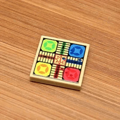  Parcheesi Lego Tile Art 2x2 Custom Collectible -  ToylandEU™