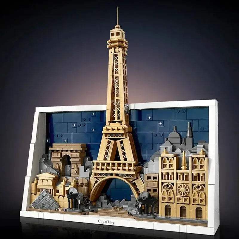  Paris City Building Blocks Set Lego Compatible Disney -  ToylandEU™