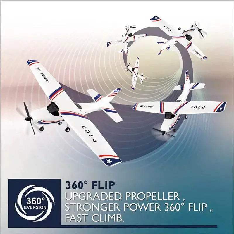 Park10 RC Airplane P707G 2.4G 3D/6G with Gyroscope RTF Plane - ToylandEU