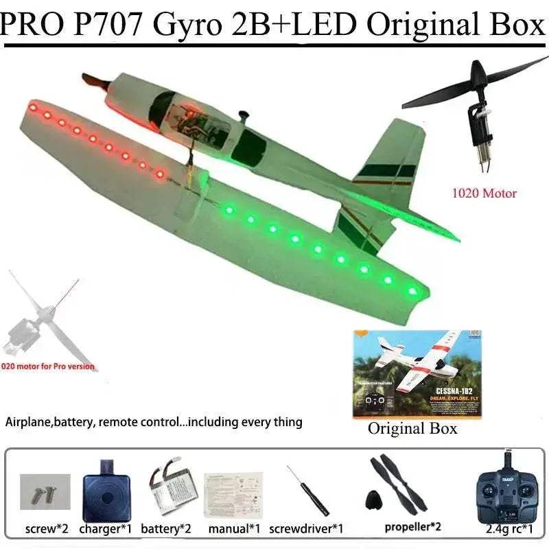 Park10 RC Airplane P707G 2.4G 3D/6G with Gyroscope RTF Plane - ToylandEU