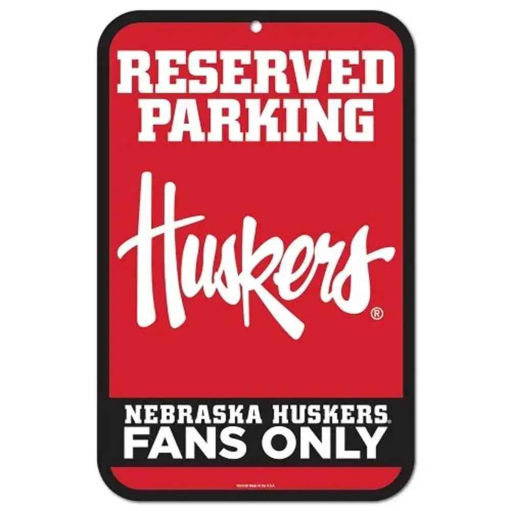  Nebraska Cornhuskers Sign 11x17 Plastic Reserved Parking -  ToylandEU™