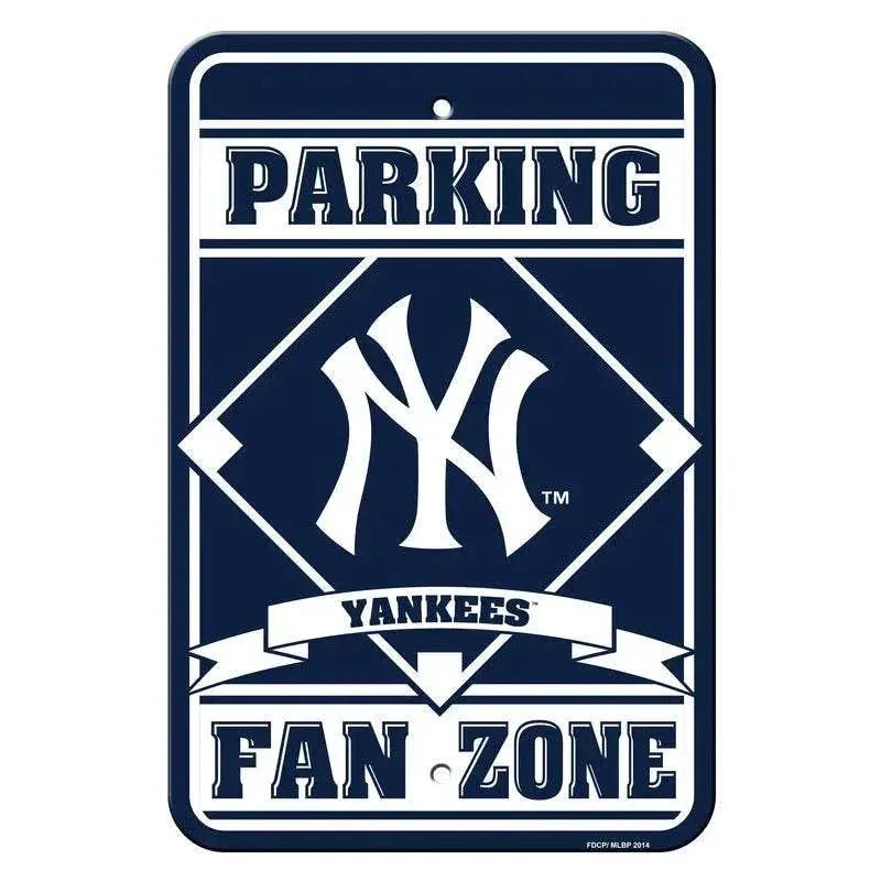  New York Yankees Parking Sign 12x18 Fan Zone Style CO -  ToylandEU™