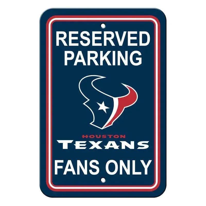  Houston Texans 12x18 Plastic Reserved Parking Sign -  ToylandEU™