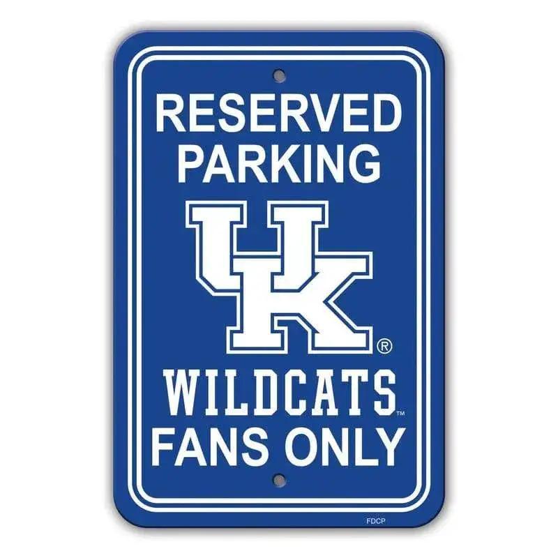  Kentucky Wildcats 12x18 Plastic Reserved Parking Sign -  ToylandEU™