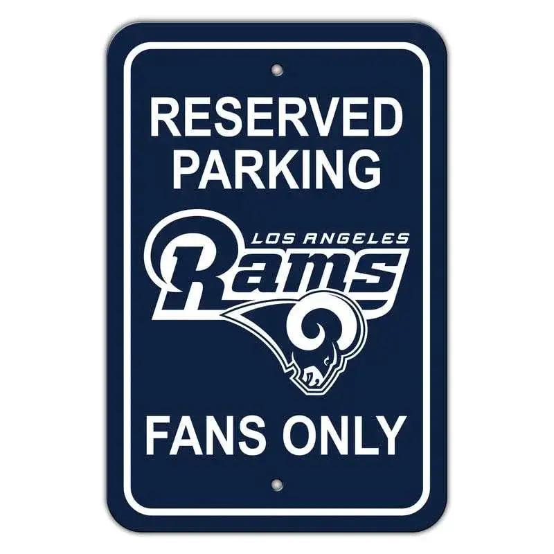  Los Angeles Rams 12x18 Plastic Reserved Parking Sign -  ToylandEU™