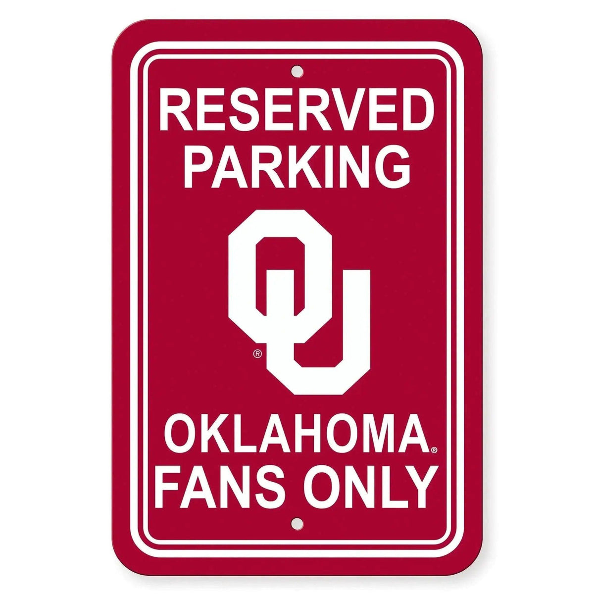 Oklahoma Sooners 12x18 Plastic Reserved Parking Sign -  ToylandEU™