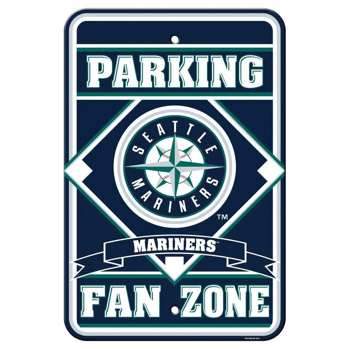  Seattle Mariners Parking Sign 12x18 Plastic Fan Zone -  ToylandEU™