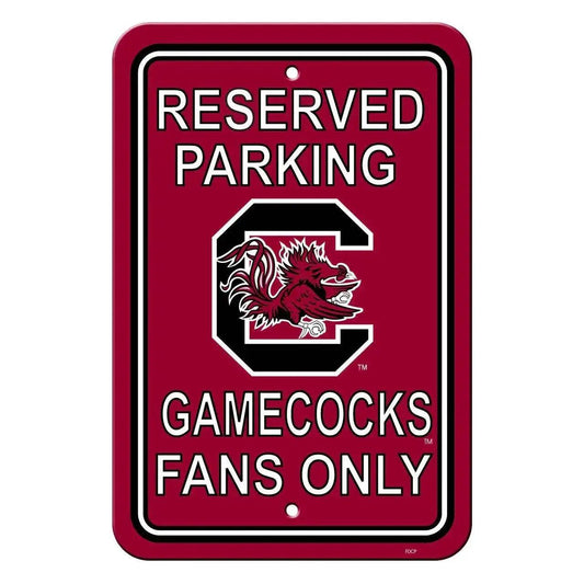  South Carolina Gamecocks Reserved Parking Sign 12x18 Plastic -  ToylandEU™