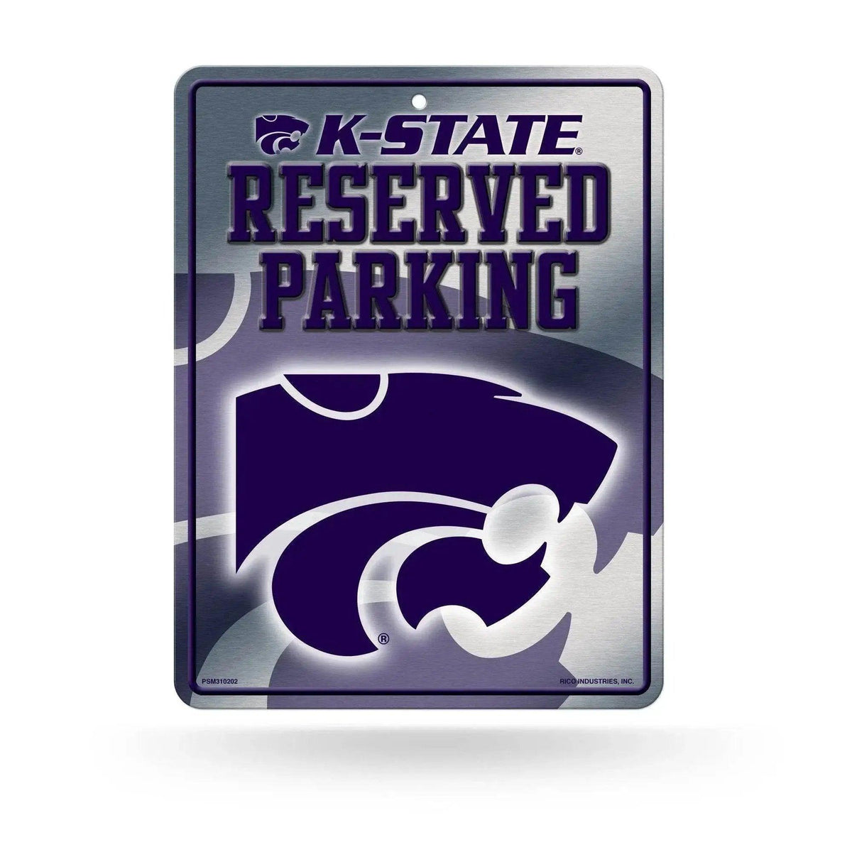  Kansas State Wildcats Metal Parking Sign Embossed 8x11 -  ToylandEU™