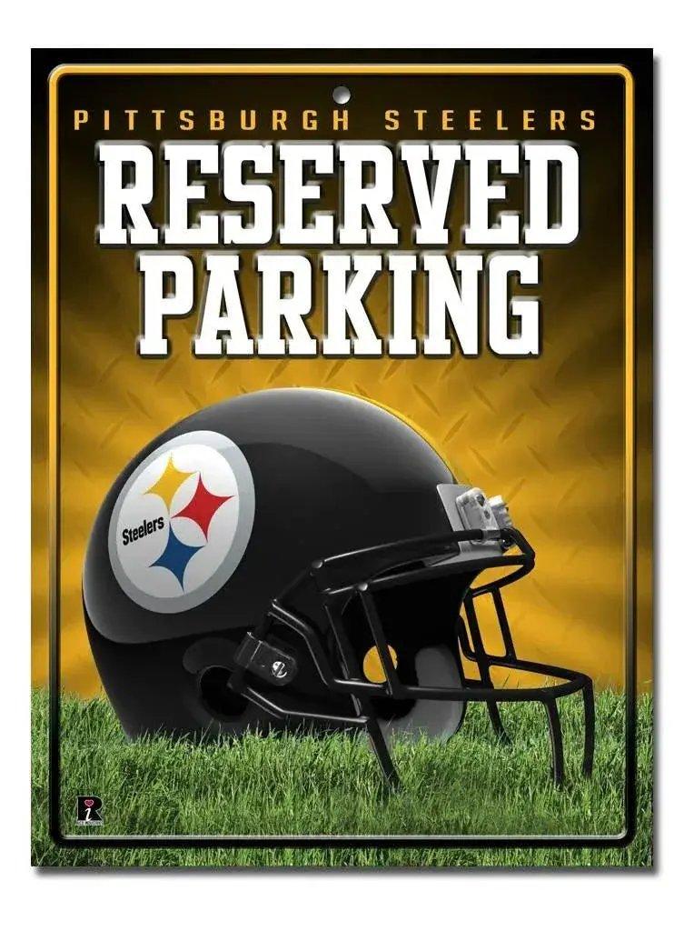  Pittsburgh Steelers Sign Metal Parking -  ToylandEU™