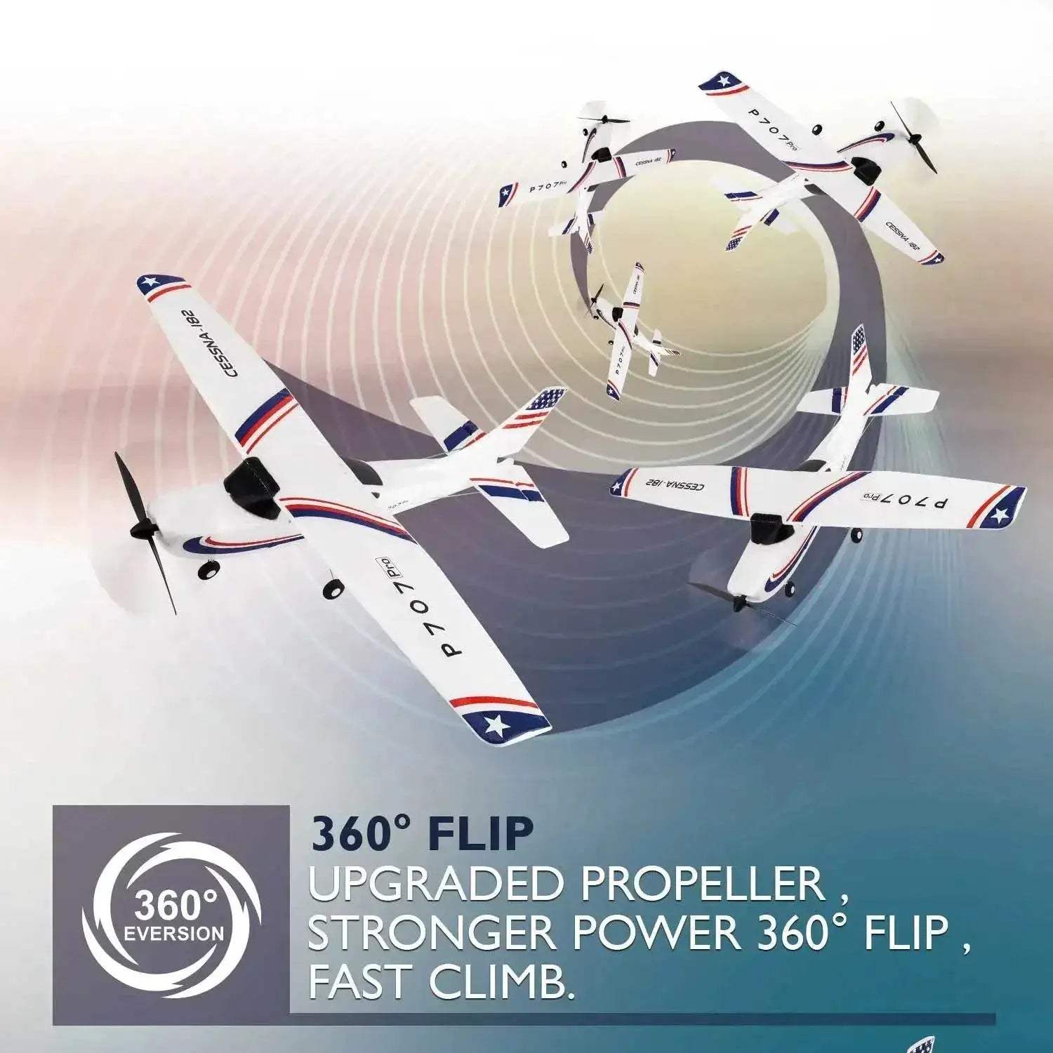  Parkten RC Airplane P707G PRO CESSNA 182 Glider RTF -  ToylandEU™