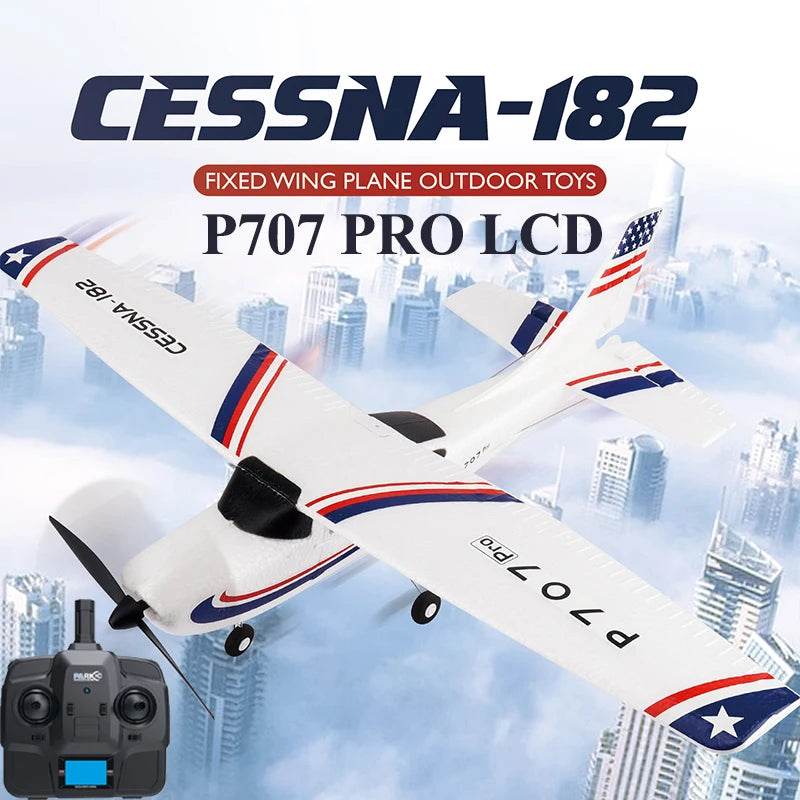 Parkten RC Airplane P707G PRO LCD Version 2.4G RTF Drone - ToylandEU