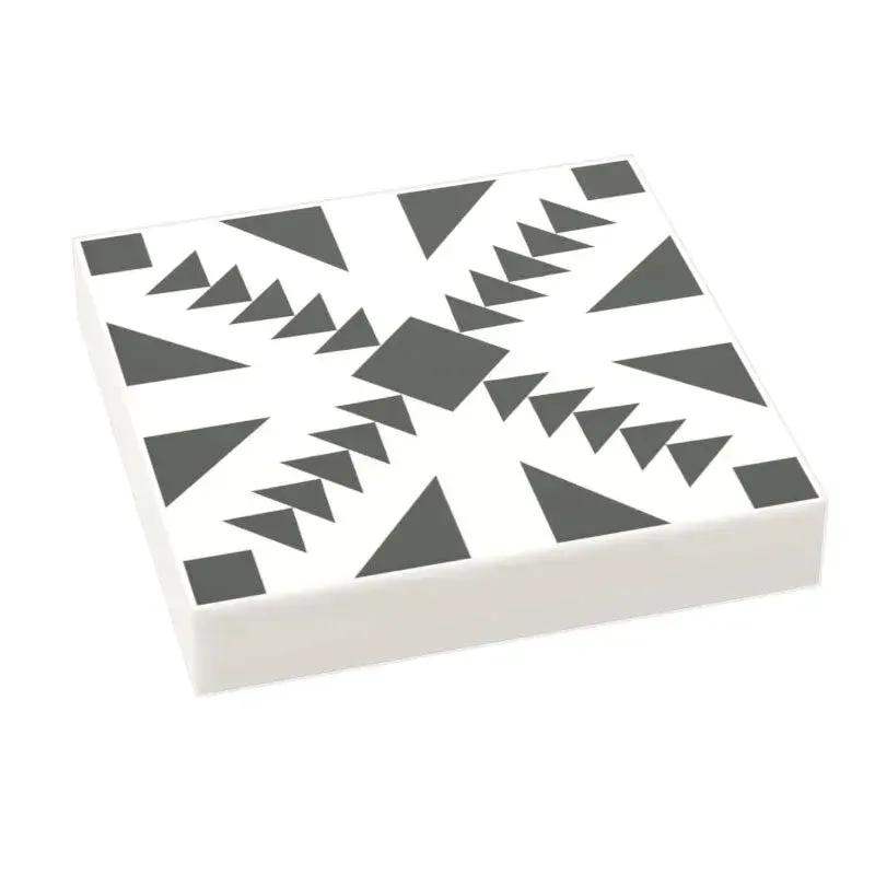Parlor Doughnuts 2x2 Tile Flooring For MOCS Vintage Pattern - ToylandEU