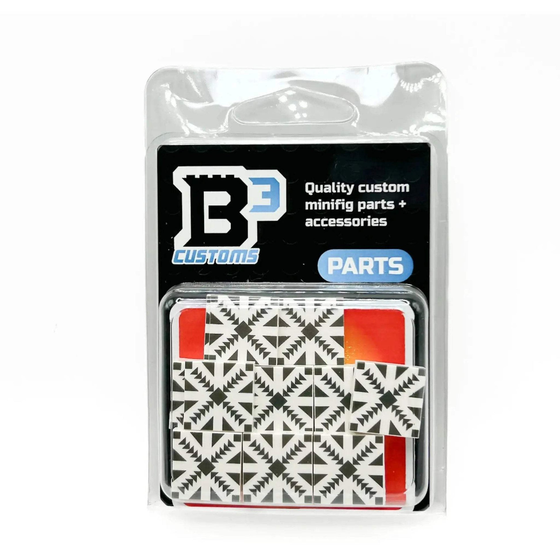 2x2 Printed Tiles Pack 20 For LEGO MOCs Orlando Pattern - ToylandEU