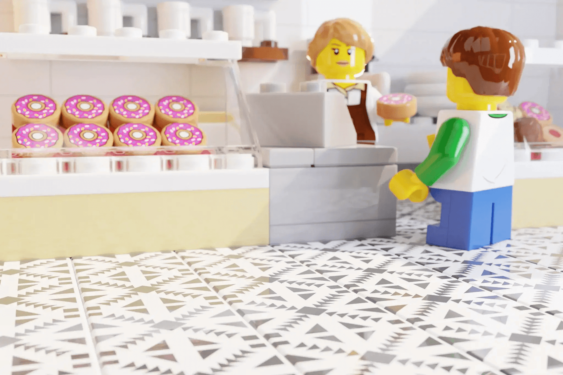 2x2 Printed Tiles Pack 20 For LEGO MOCs Orlando Pattern - ToylandEU