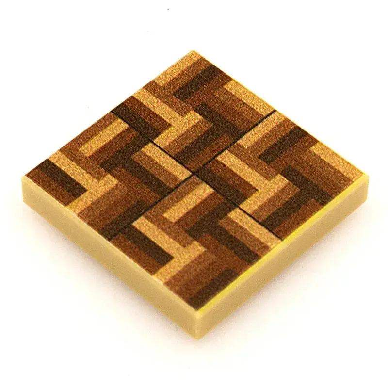 LEGO Parquet Tile 2x2 Custom Printed Floor Tile Decor - ToylandEU