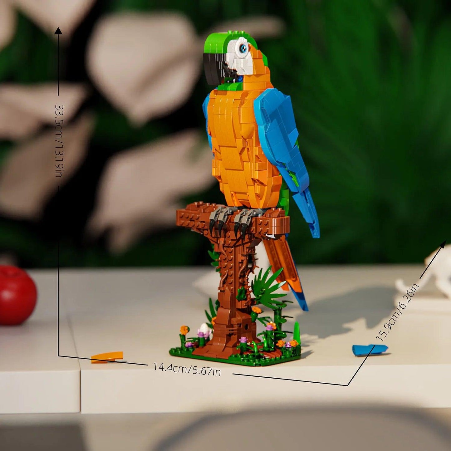  Parrot Building Blocks 1138|Lego Compatible|Toylandeu™ 