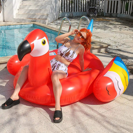  Parrot Shaped Inflatable Water Ride On Easy Inflate -  ToylandEU™