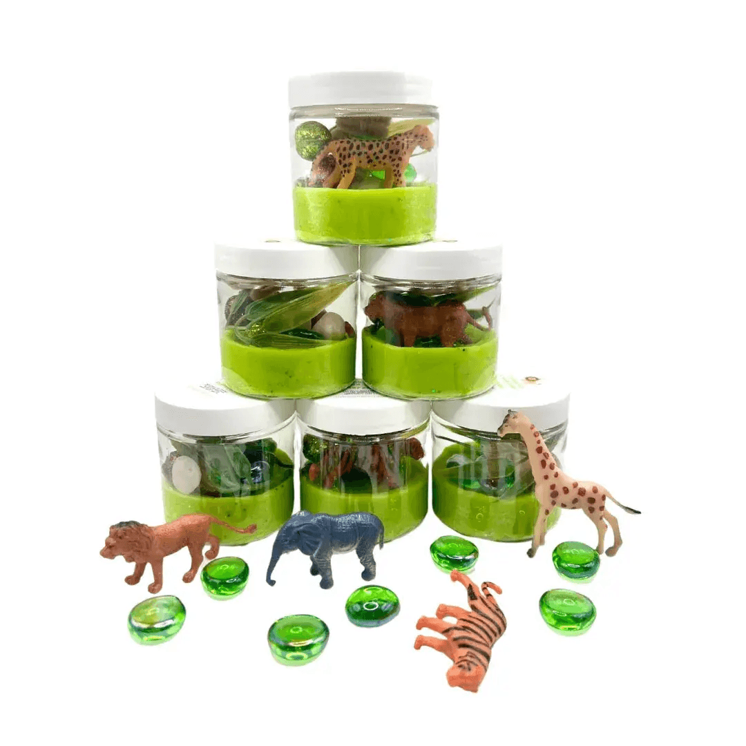 Party Animals | Wild Animals | Zoo Play Dough Party Favors - ToylandEU