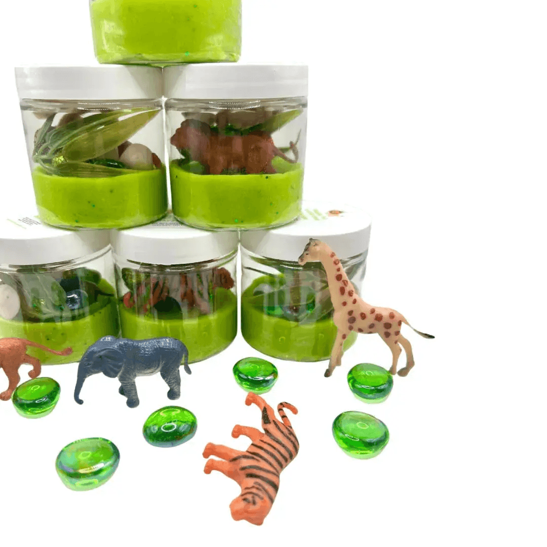 Party Animals | Wild Animals | Zoo Play Dough Party Favors - ToylandEU