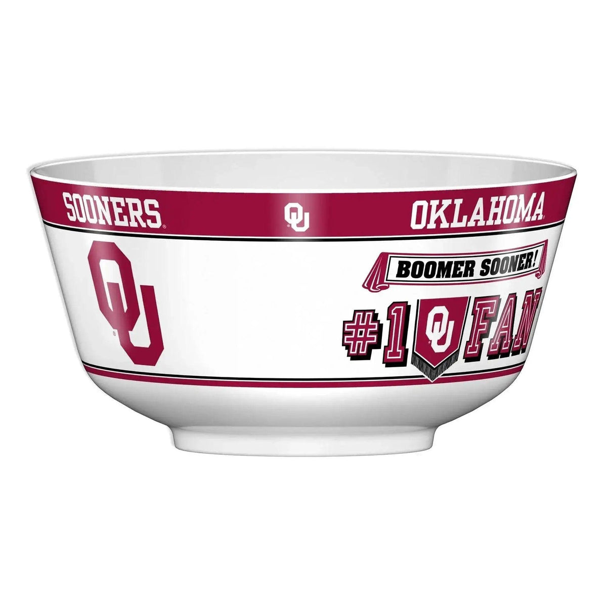  Oklahoma Sooners Party Bowl All Pro Melamine Serving Bowl -  ToylandEU™