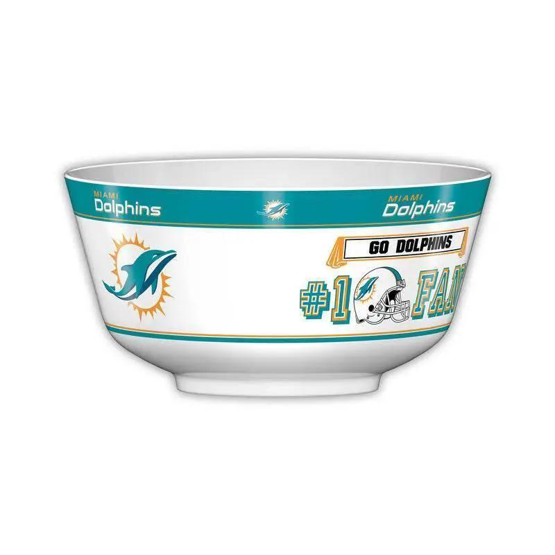 Miami Dolphins All Pro Melamine Party Bowl FDA Certified -  ToylandEU™