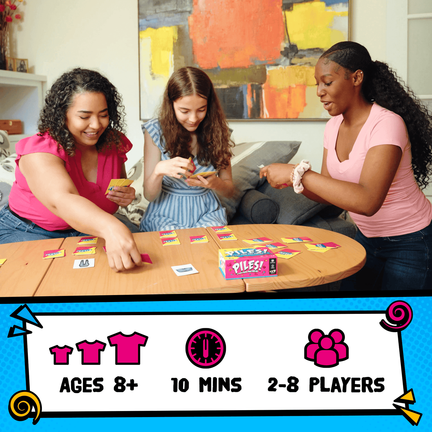 Party Card Game Fast Paced For Messy Mayhem No Turns