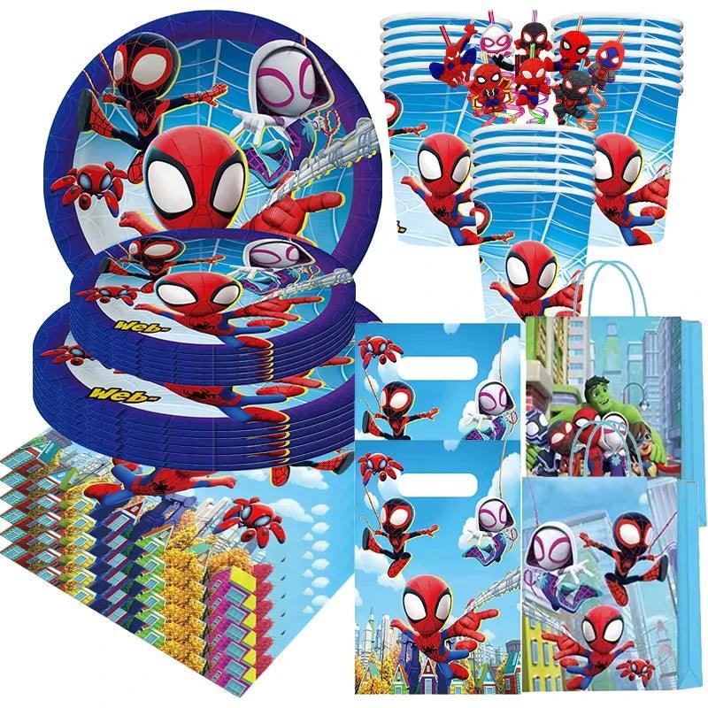 Party Decor Kit | Spidey Theme Decor Set | Toylandeu™