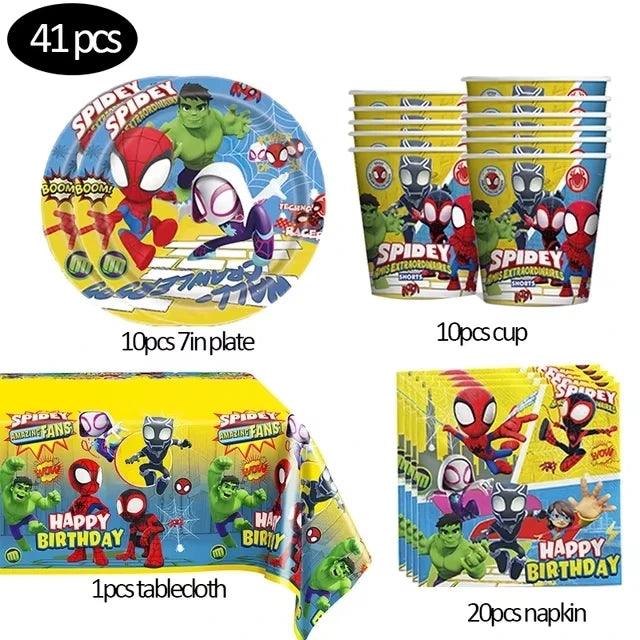 Party Decor Kit | Spidey Theme Decor Set | Toylandeu™