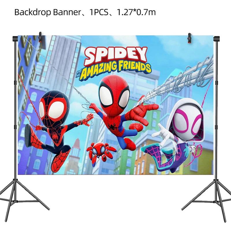 Party Decor Kit | Spidey Theme Decor Set | Toylandeu™