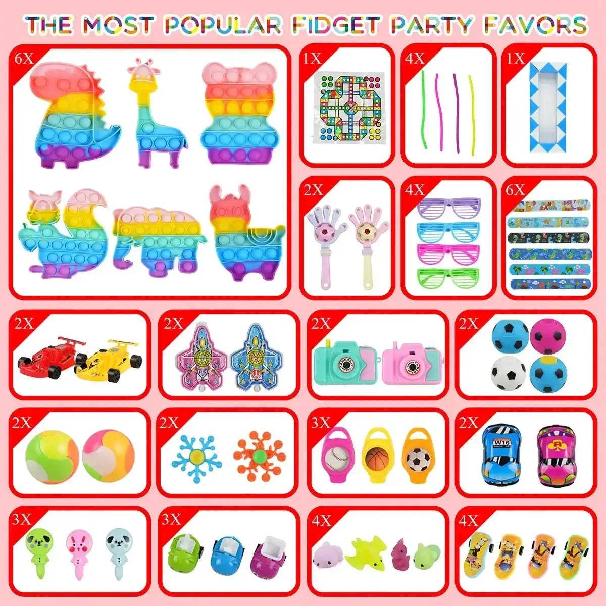 Party Favors Pinata Fillers Bulk Toy Set For Kids Birthday - ToylandEU