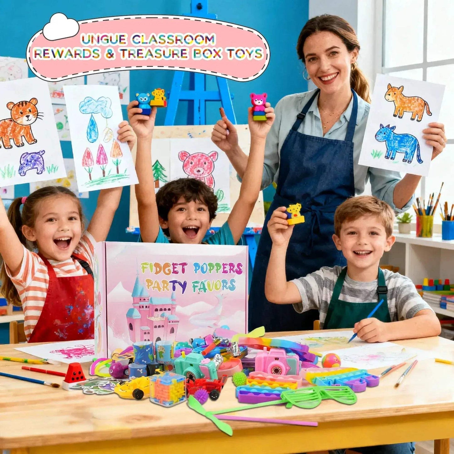 Party Favors Pinata Fillers Bulk Toy Set For Kids Birthday - ToylandEU