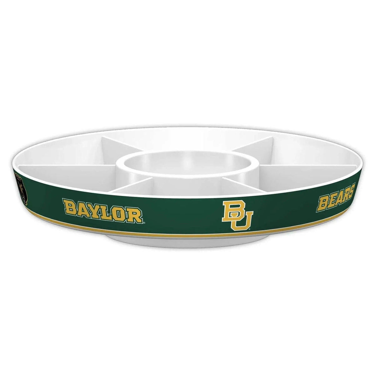  Baylor Bears Party Platter Melamine With Dipping Bowl -  ToylandEU™