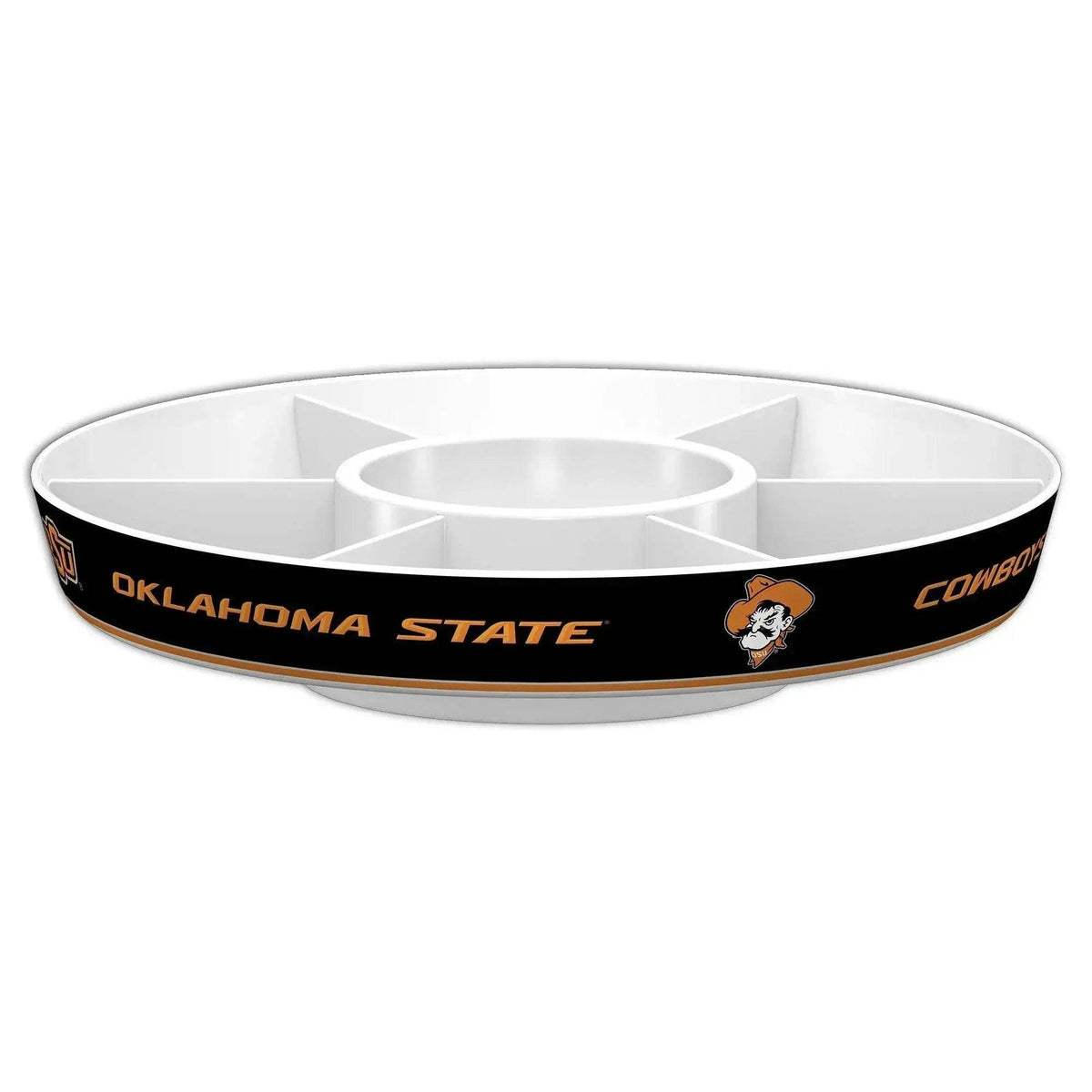  Oklahoma State Cowboys Party Platter Melamine With Dividers -  ToylandEU™