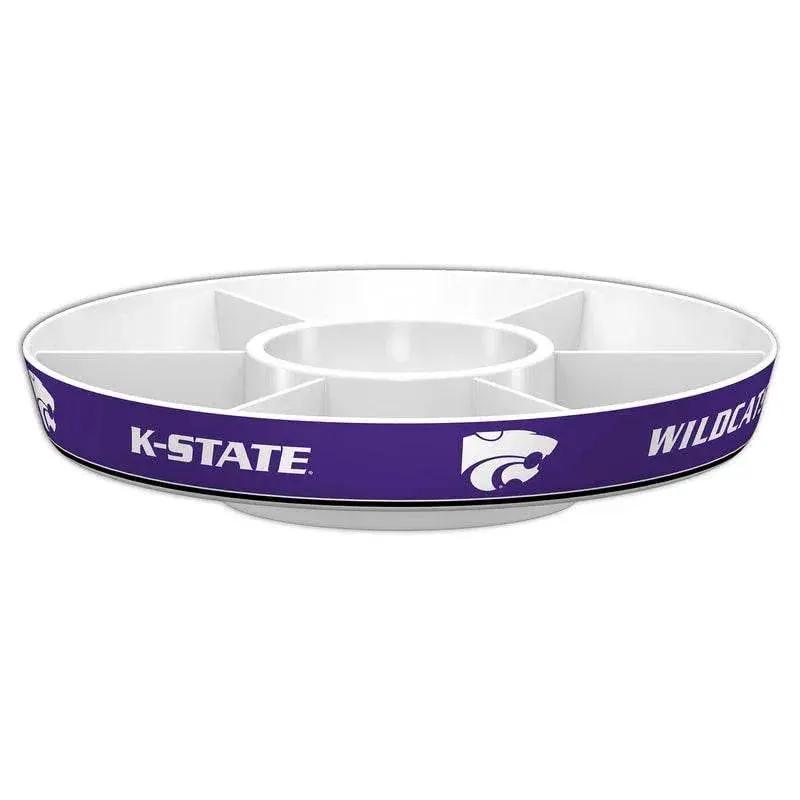  Kansas State Wildcats Party Platter With Dividers And Bowl -  ToylandEU™