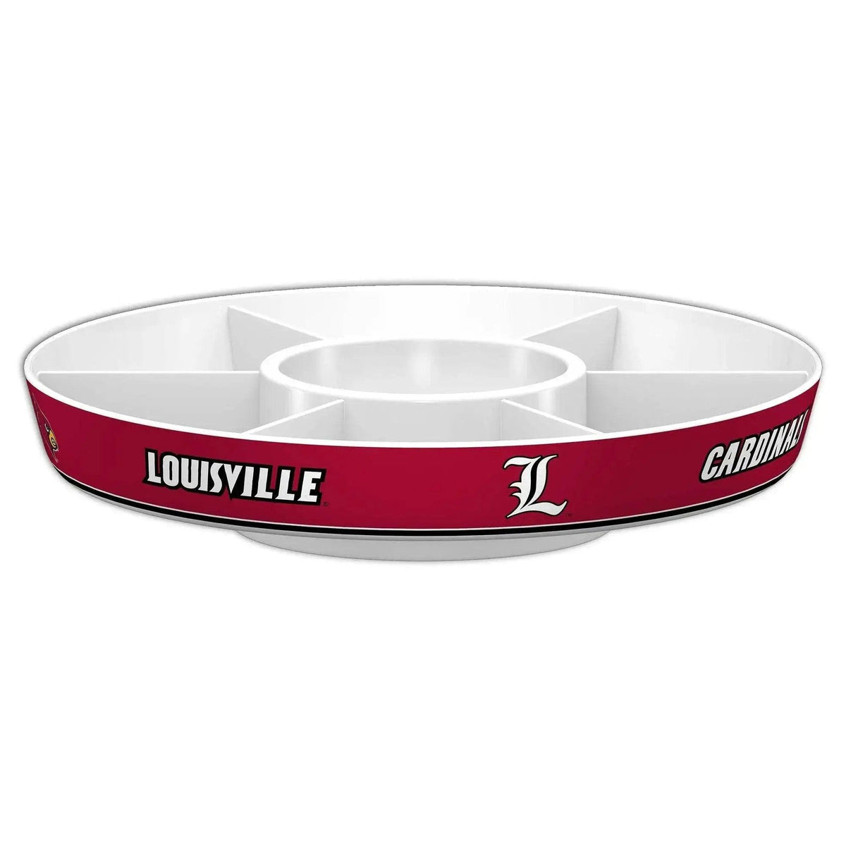  Louisville Cardinals Party Platter With Dividers And Bowl -  ToylandEU™