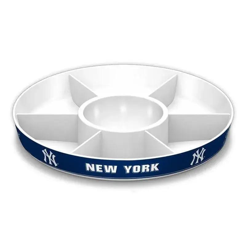  New York Yankees Party Platter With Dividers Dipping Bowl -  ToylandEU™