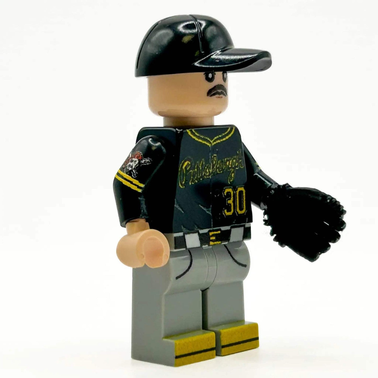 Paul #30 Pittsburgh Baseball Player Minifig - B3 Customs