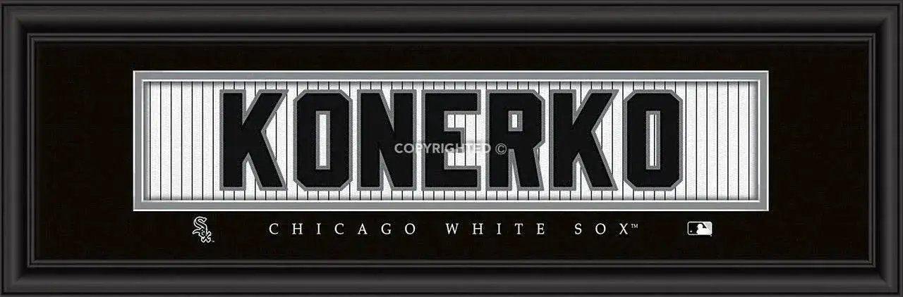  Paul Konerko Chicago White Sox Print Framed 8x24 Signature -  ToylandEU™