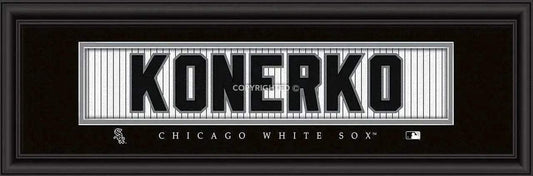  Paul Konerko Chicago White Sox Print Framed 8x24 Signature -  ToylandEU™