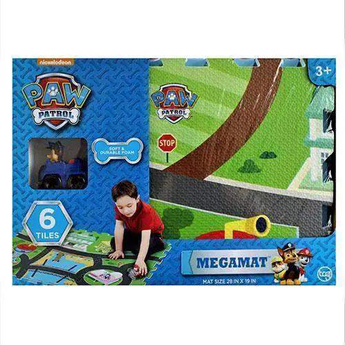 Paw Patrol Puzzle Floor Mat Six Tiles With Vehicle - ToylandEU