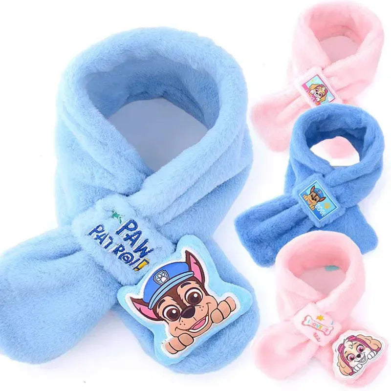 Paw Patrol Kids Winter Hat Glove Scarf Set Cozy Skye - ToylandEU